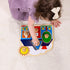 Melissa & Doug First Shapes Jumbo Knob Wooden Puzzle - Chunky Baby Puzzle for Toddlers Ages 1+