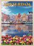 MyPuzzle Amsterdam, Netherlands - Vintage Travel Poster, Premium 1000 Piece Jigsaw Puzzle for Adults