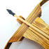 Adventure Awaits! Handmade Wood Toy Crossbow Set - 10 Wood Arrows and Quiver for Outdoor Play