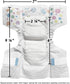 Pail Buddies Baby Doll Diapers Refill Value Pack, 32 Diapers for Baby Alive Baby Dolls