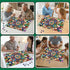 1000 1000 1:1 Impossible Jigsaw Puzzles for Adults Pieces-Stained Glass Puzzles Floral Hard Challenging Puzzles