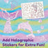 7+) Creativity for Kids Squeegeez Magic Reveal Craft Kit: Mermaid - Dot Painting Art Kits for Kids, Cool Mermaid Gifts