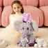 Mommy 13" Set Elephant Stuffed Animal Mom and Baby Plush Toy, Cute Small Soft Mama Family Toys with Mini Little