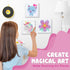 10-12 3D 10 11 12 3 Hapinest String Art Craft Kit for Kids Ages and Up, String Art Kit Crafts for Teens, Birthday Gifts