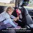 2 Pack Enovoe Back Seat Cover for Kids Extra Large - with Multi Pocket Storage Organizer - Back Seats Protector