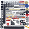 720Pcs Technical Cars Gears Cross Axles Technical Parts Accessories Wheels Connectors Pieces