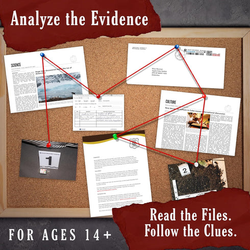 1 14 Murder Mystery Party Underwood Cellars, Interactive Murder Mystery Case File Game for or More Players, Ages and Up
