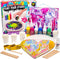 Original Stationery Color Craze Paint Pour Studio, Pour Painting Kit with Art Supplies for Kids Ages 8, Fun Painting