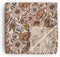 mushie Muslin Baby Swaddle Blanket, 100% Organic Cotton, Retro Flowers