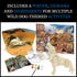 WILD ENVIRONMENTAL SCIENCE Extreme Wild Dogs of The World - Create and Customize Models and Dioramas for Ages 6+