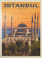 MyPuzzle Turkey: Vintage Poster, Istanbul - Premium 500 Piece Jigsaw Puzzle for Adults