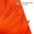 Consummate 100 Feet Orange Pennant Banners, Triangle Bunting Flags for Grand Opening, Party Decorations