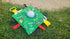 Baby Jack & Co 10x10” Golf Sports Lovey - Sensory Plush Blanket & Stroller Toy for Learning Shapes, Letters & Colors
