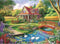 EIYRURU 300 Piece Jigsaw Puzzle for Adults, Spring Floral Countryside Jigsaw Puzzle, Challenging