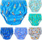 Max Shape Waterproof Rubber Training Underwear for Toddlers,Toddler Plastic Potty Training Underwear
