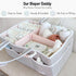 Lily Miles Baby Diaper Caddy - Organizer Tote Bag for Baby Girl Essentials - Baby Shower Basket - Nursery Must Haves