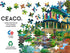 1000 Piece Jigsaw Puzzle - Grandma's Country House by Ceaco - David MacLean