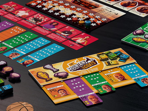 Basketboss Board Game - Strategy Auction Game for 2-5 Players, 40 Minutes Playtime, Sports Theme
