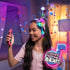 WOW! PODS Chibies Boom Box - Sparkle, Cute Fluffy Party Pets That Flash to The Beat of Music