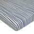American Baby Company 2 Pack 100% Natural Cotton Fitted Pack and Play Sheets, Navy/Grey Sport Stripes