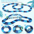 Track Car Toys, 269 PCS Racing Tracks Playset with 2 Cool Race Cars, Frozen World Race Road for Toddlers