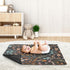 Sweet Jojo Designs Boho Wildflower Vintage Floral Girl Soft Baby Blanket Receiving Security Stroller Swaddle Toddler