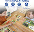 BenBen Spelling Games, Sight Word Games with 224 Flashcards, Educational Phonic Games for Kindergarten to 3rd Grade