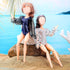 Bencailor 6 Pcs Doll Clothes for 11.8 Inch Doll, Summer Tops Swimwear Robe Doll T Shirt Dress Winter Coat Outfit