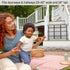 42W 23-42" 24 Ingenuity Doorway Series Dog and Baby Gate, Indoor Outdoor, Won't Rust or Fade, Plastic Panel, Fits