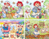 MasterPieces Puzzle Set - 4-Pack 100 Piece Jigsaw Puzzle for Kids - Raggedy Ann 4-Pack