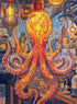 1000 20x27 Inches Cross & Glory Piece Jigsaw Puzzle for Adults | Octopus Alchemy: The Lava Experiment | Marine Ocean