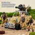 JOYIN Military Base Toys Set - Includes Military Base, Vehicles, Army Men Action Figures, and Weapon Gear Accessories