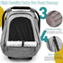 Cozy beatoutou Baby Car Seat Cover,Patented Waterproof Baby Carseat Cover for Boys & Girls,Infant Car Seat Cover Canopy
