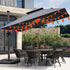 Consummate 100 Feet Orange Pennant Banners, Triangle Bunting Flags for Grand Opening, Party Decorations