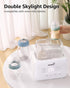 8-in-1 2 Baby Bottle Warmer, Grownsy Fast Milk Warmer with Timer Breastmilk or Formula, Fits Bottles, Accurate