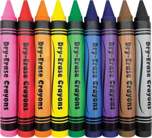 (TCR20112) Teacher Created Resources Colorful Dry-Erase Crayons