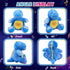 Christmas,11'' Cuteoy Plush Blue Dinosaur Star Projector Musical Adjustable Singing Night Light Stuffed Animals Glowing