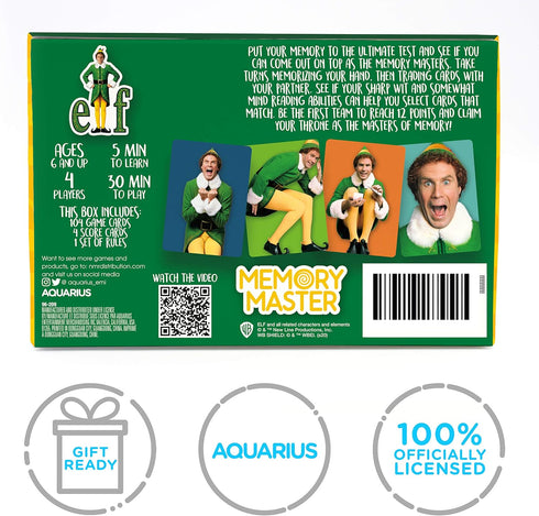 AQUARIUS - Elf Memory Master Card Game