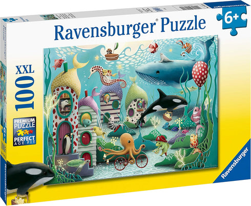 Ravensburger Underwater Wonders - 100 Piece Jigsaw Puzzle for Kids, Fun Educational Toy, Sustainable Pieces