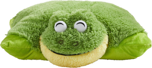 Pillow Pets Friendly Frog 18" Plush Toy, Green Stuffed Animal
