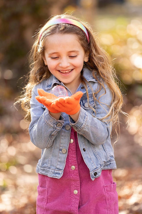 Touchable Bouncing Bubble Kit for Kids, Unpoppable Bubbles Solution for Indoor & Outdoor Play, Great Gift