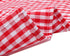 Jennice House Kids Aprons - Children's Pure Cotton Gingham Apron with Pocket, Adjustable Neck Strap (Red, S)