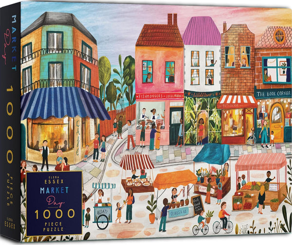 Elena Essex Puzzles 1000 Pieces - Market Day, Puzzles for Adults 1000