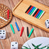 60 Pieces Plastic Cribbage Pegs, Tapered Board Pegs Replacement for Cribbage Traditional Board Game