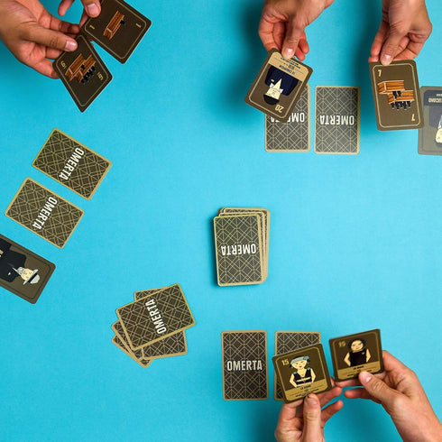 Helvetiq Omerta Card Game - Prohibition-Era Smuggling Strategy Game for Kids & Adults