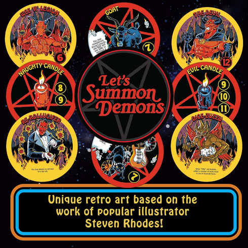 Let’s Summon Demons - Cryptozoic Entertainment Card & Dice Game for 2-5 Players