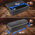 CASEMATIX Card Case Holder for Trading Cards - 1000 Card Game Case with 5 Removable Dividers and Shoulder Strap