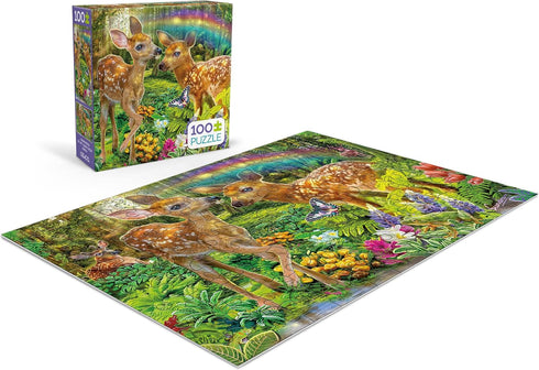 Ceaco - Deer Harmony - 100 Piece Jigsaw Puzzle