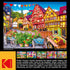 RoseArt - Kodak Premium - Colorful European Town - 1000 Piece Jigsaw Puzzle for Adults