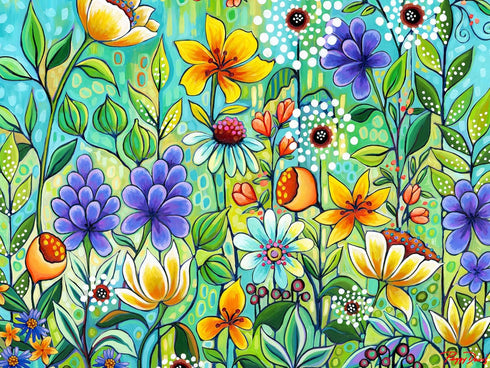 Ceaco The Garden Party 300 Oversized Piece Jigsaw Puzzle
